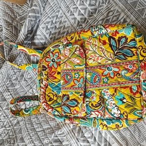 Vera Bradley Provencal Yellow mini back pack